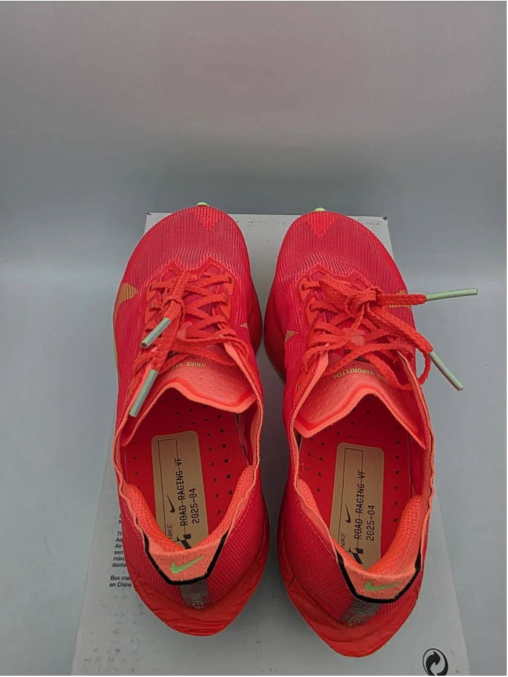 Nike ZoomX Vaporfly Next% 4 Bright Crimson Lime Blast HF6412-600 Size 7 Women